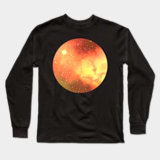 Galaxy Circle (Gold) Long Sleeve T-Shirt